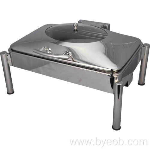 Induction Buffet Rectangle Chafing Dish with Pillard Frame